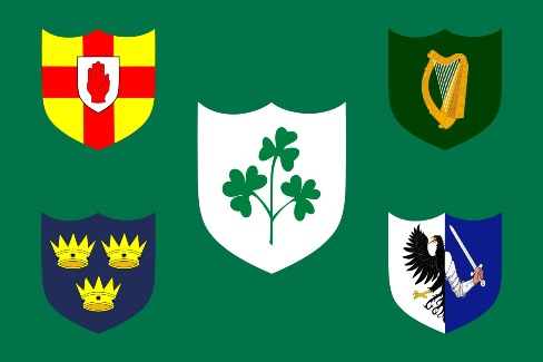 Ireland Rugby Flags