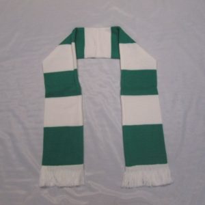 Green & White Scarf