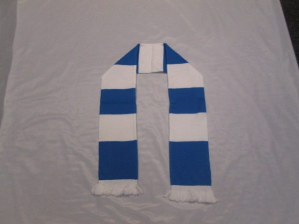 Blue & White Scarf