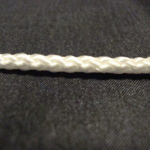 White Nylon Flagpole Rope
