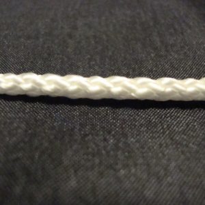 White Nylon Flagpole Rope