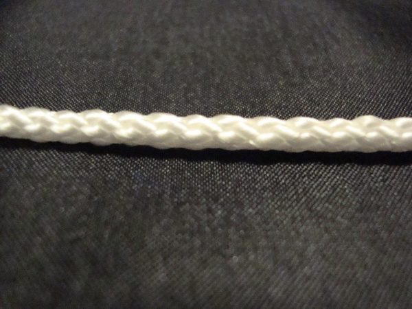 White Nylon Flagpole Rope