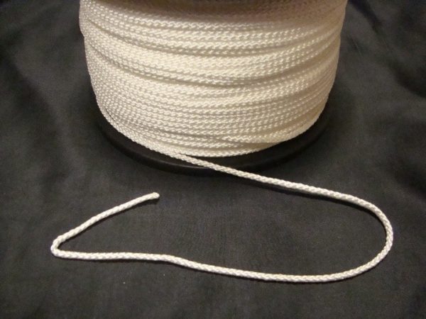 White Nylon Flagpole Rope