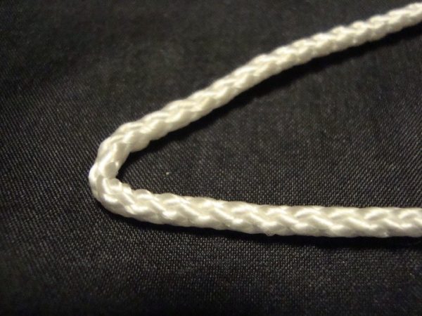 White Nylon Flagpole Rope