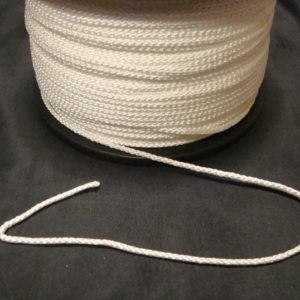 White Nylon Flagpole Rope