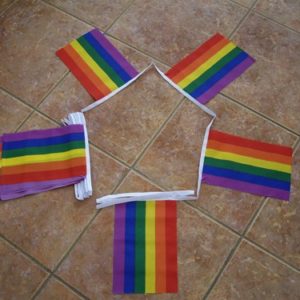 Gay Pride Rainbow Bunting