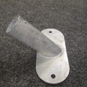 Steel Wall Mounted Pole Bracket