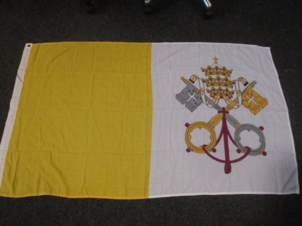 Heavy Papal Flag